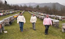 Annenin arıcılık tutkusu iki kızına da geçti