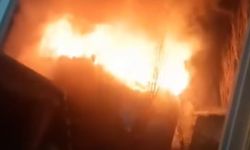 Yüksekova’da kazan dairesi yangını korku dolu anlar yaşattı