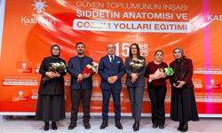 Başkan Zeydin Kaya şiddetle mücadele eğitimine katıldı