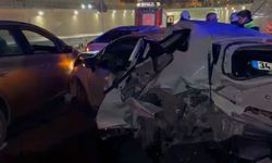 7 aracın karıştığı zincirleme kaza: 7 kişi yaralandı