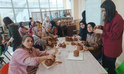Hakkari’de kadınlara yönelik kil ve seramik atölyesi düzenlendi