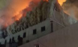 Van’daki bir otelde büyük yangın!