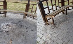 Parklara yönelik tahribat tepki çekiyor