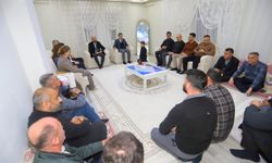 Çukurca’da Kaymakam Cebeci veli ziyaretine katıldı