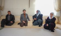 Kaymakamı Cebeci’den Şehit Ailesine ziyaret