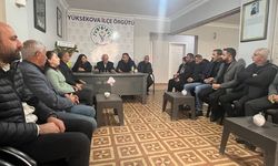 Hakkari Barosu’ndan DEM Parti yönetimine tebrik ziyareti