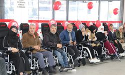 Batman’da engellilere 95 tekerlekli sandalye dağıtıldı