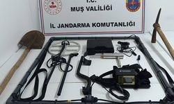 Muş’ta yasa dışı kazıya geçit yok: 4 Kişi suçüstü