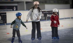 Erzurum’daki buz salonları çok yönlü yaşam merkezine dönüştü
