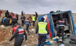 Cezaevi nakil aracı devrildi: 9 kişi yaralandı