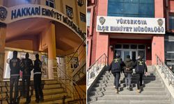 Hakkari'de 48 yıl 8 ay cezası bulunan 2 kişi yakalandı