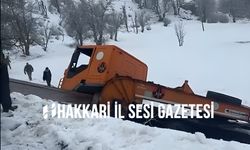 Hakkari'de karayolu aracı devrildi: 2 yaralı