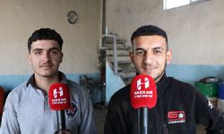 Sanayi ile iç içe meslek öğrenen Hakkarili gençler