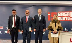 Erbakan’dan Hakkâri Teşkilatına teşekkür eşekkür belgesi