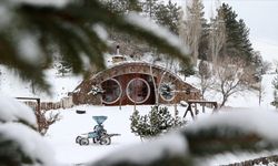 Kar, Hobbit Evleri’ni süsledi