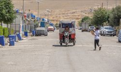 Irak’ta mülteci kampında pazar yeri alevlere teslim