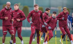 Trabzonspor, Galatasaray maçının hazırlıklarını sürdürdü