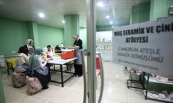 İki kanseri yendi, çini ve seramikle hayata tutundu