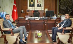 Yeni Başkan Seydibey'den Vali Çelik'e ziyaret