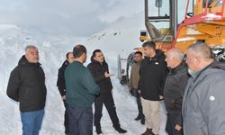 Vali Yardımcısı Zor’dan karla mücadele ekiplerine ziyaret