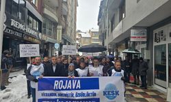 Hakkari KESK’ten Halep’teki saldırılara tepki