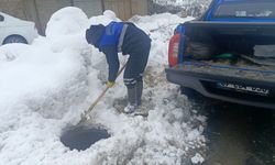 Kanalizasyon ekiplerinden kışa meydan okuyan mesai