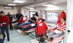 Hakkari'de kan bağışı kampanyası sürüyor
