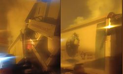 Hakkari’de çöp aracı son anda yanmaktan kurtarıldı