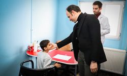 Kaymakam Akpınar’dan rehabilitasyon merkezine ziyaret