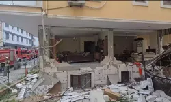 Doğal gaz patladı, ortalık savaş alanı