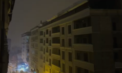 Hakkari'nin Şemdinli ilçesinde  korkutan görüntü!