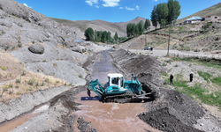 Van’da sel ve taşkın riski dere yataklarıyla azaltılıyor