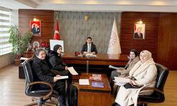 Yeni öğretmenlerden Müdür Yılmaz’a ziyaret