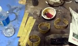 Sahte altın üretilen güzellik merkezine operasyon