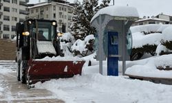 Sivas'ta kar yağışı; 945 yerleşim yeri ulaşıma kapandı