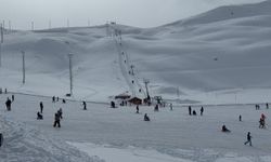 Hakkari Kayak Merkezi'nde sömestir yoğunluğu