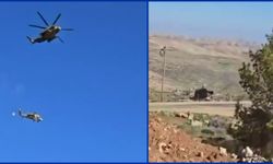 Arızalı İsrail helikopteri yere çakıldı