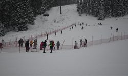 Kayak Merkezi'nde hafta sonu yoğunluğu
