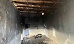 Derecik'in Koryürek Köyünde ev yangını