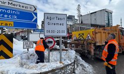 Yüksekova’da ağır taşıtlara gündüz yasağı