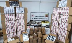Jandarmadan kaçak tütün baskını: 4 gözaltı