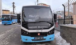 Hakkari’de toplu taşıma ücretlerine zam yapıldı