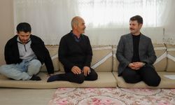 Kaymakam Cebeci hane ziyaretleri gerçekleştirdi