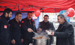112 Günü’nde Hakkari’de çorba ikramı ve bilgilendirme