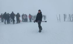 Sisli havaya rağmen Mergabütan’a yoğun ilgi