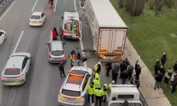 TIR'a çarpan motosikletin sürücüsü öldü
