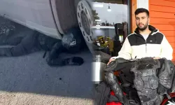 TIR’ın altında kalan kurye: Ekipmanlarım hayatımı kurtardı