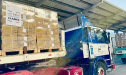 Fransa'dan Gazze'ye 80 ton gıda yardımı