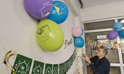 Hakkari'de okullar ramazan için süslendi