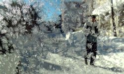 Kars ile Ardahan'da kar ve soğuk hava etkili oldu